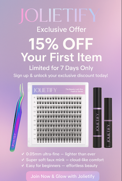Your First Lash Glow: Limited-Time 15% Off for New Members