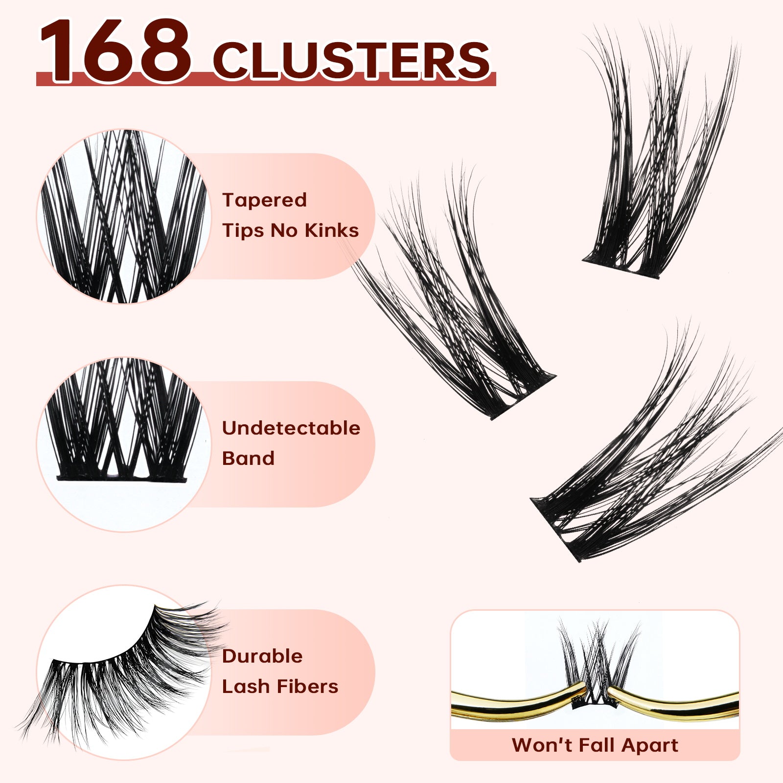 Fluffy Lucie - Medium volume - Lash Kit