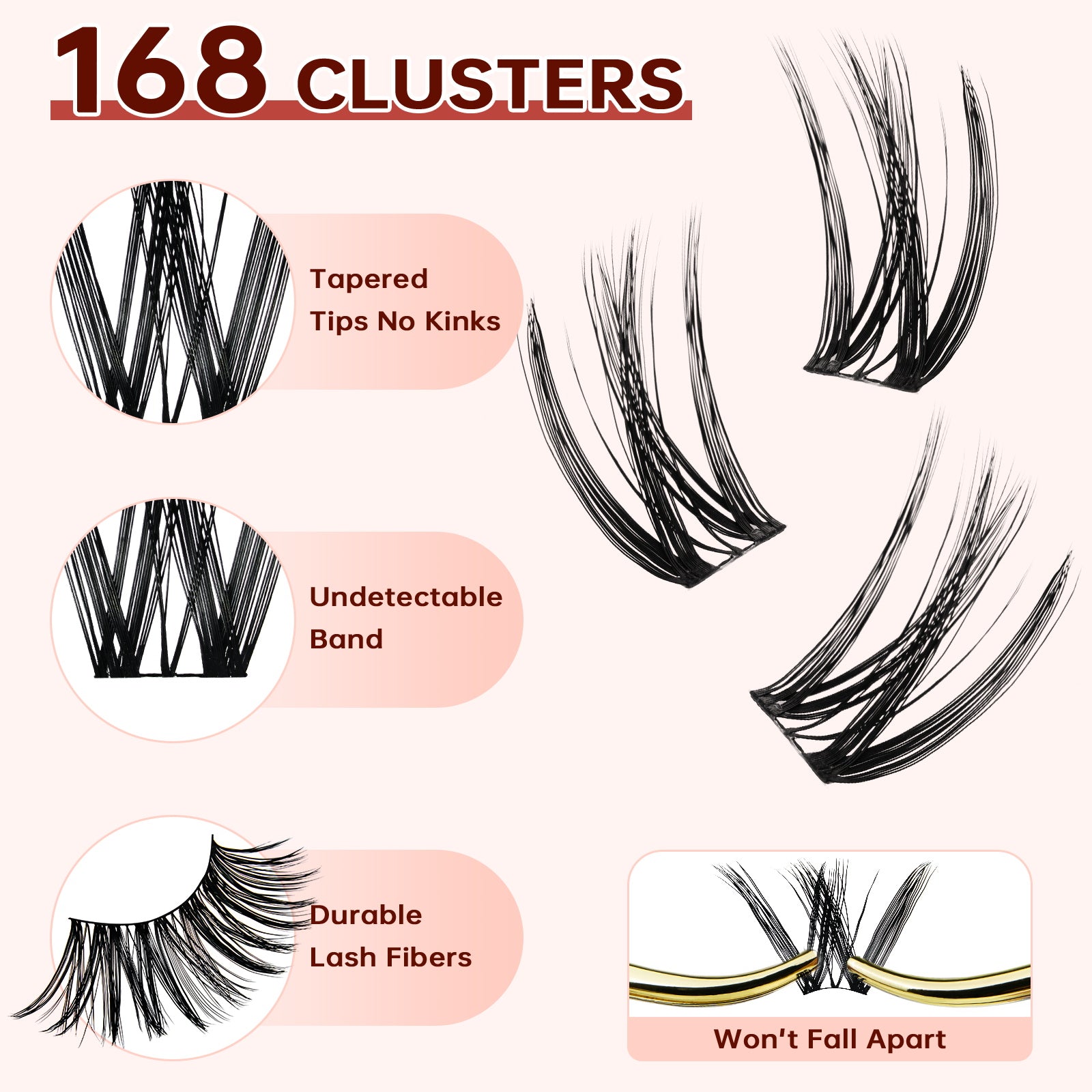 Fluffy Emilie - Moderate volume - Lash Kit