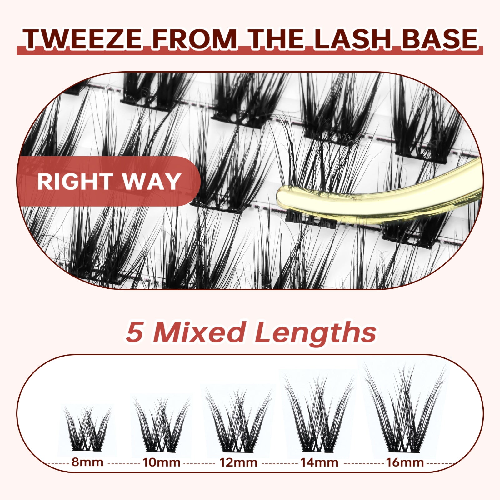 Fluffy Lucie - Medium volume - Lash Kit